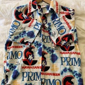 Men’s Collared Aloha Shirt